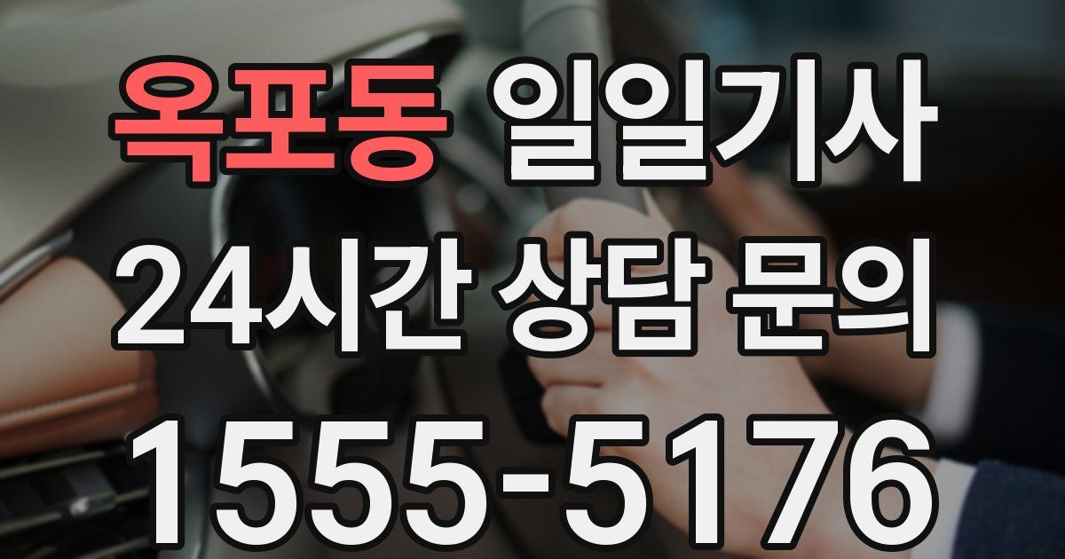 일일대리기사