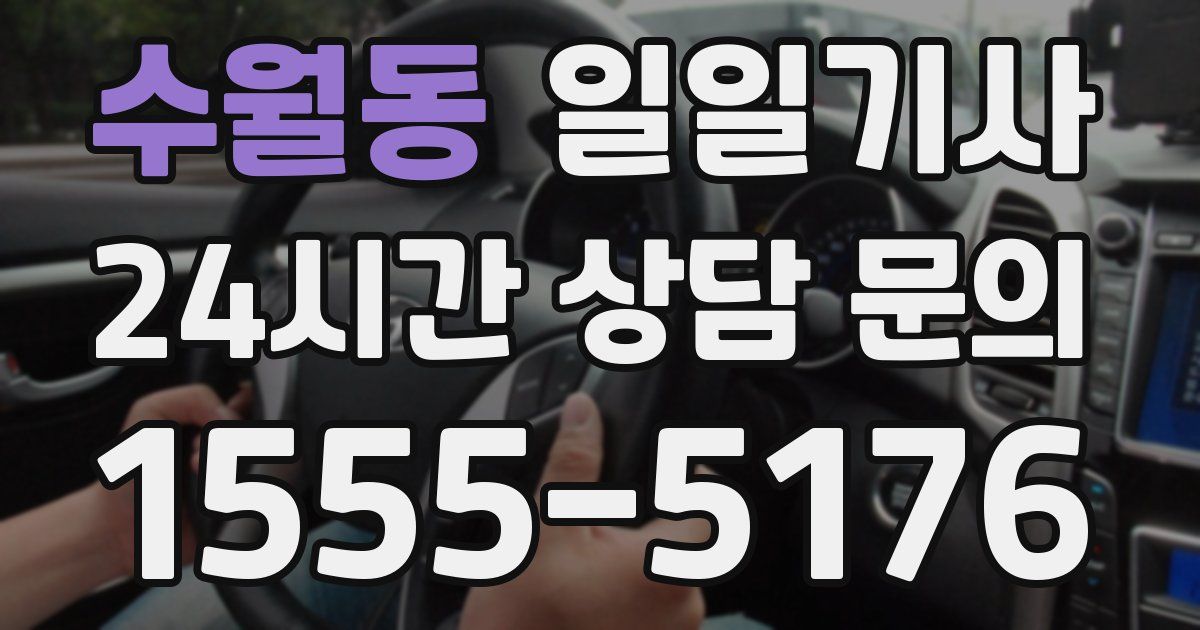 일일대리기사