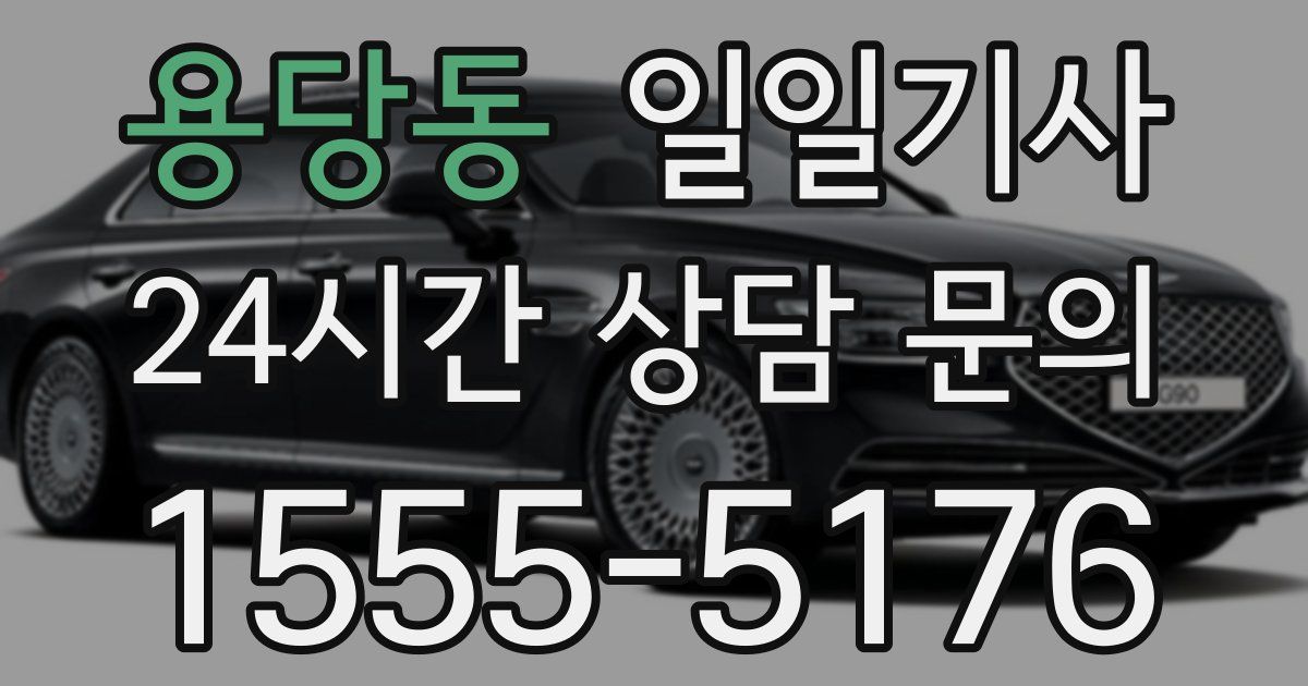 일일대리기사