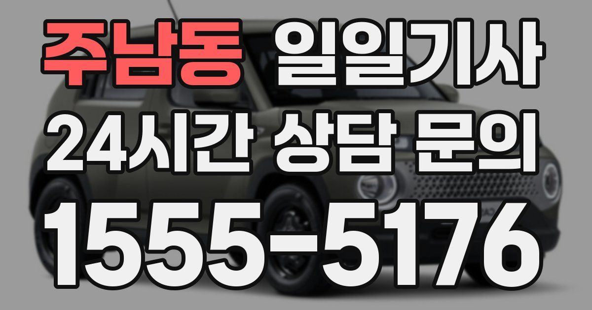 일일대리기사