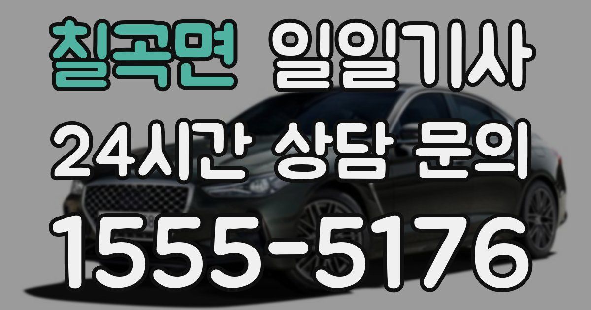 일일대리기사