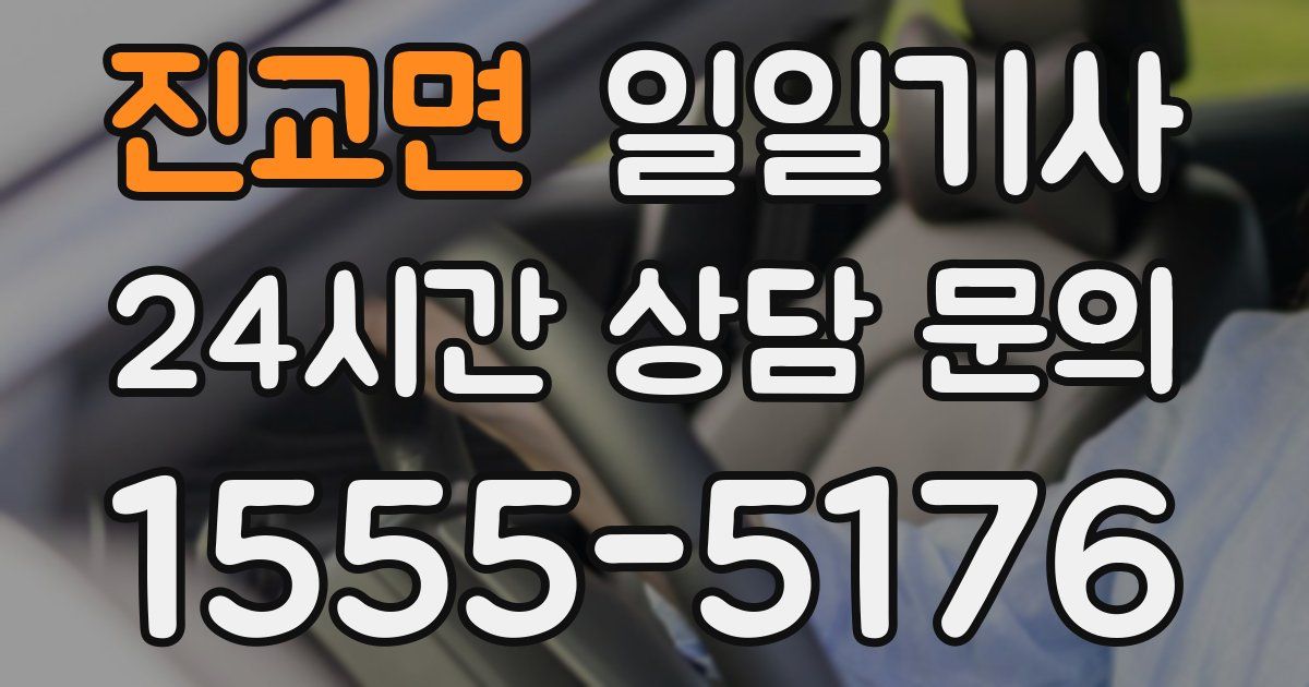 일일대리기사