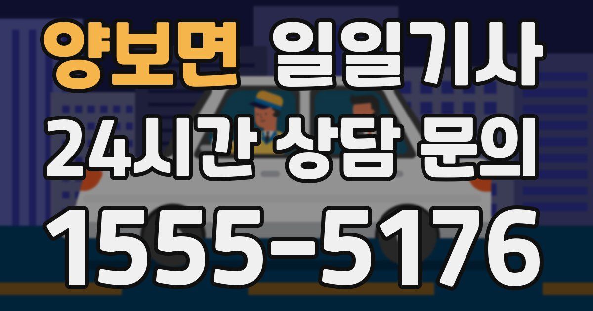 일일대리기사