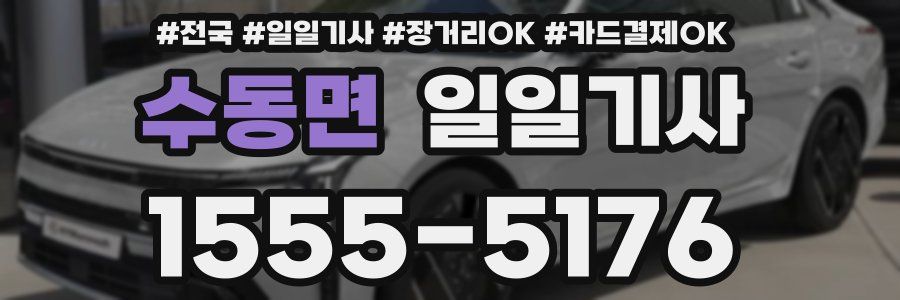 수동면 일일기사