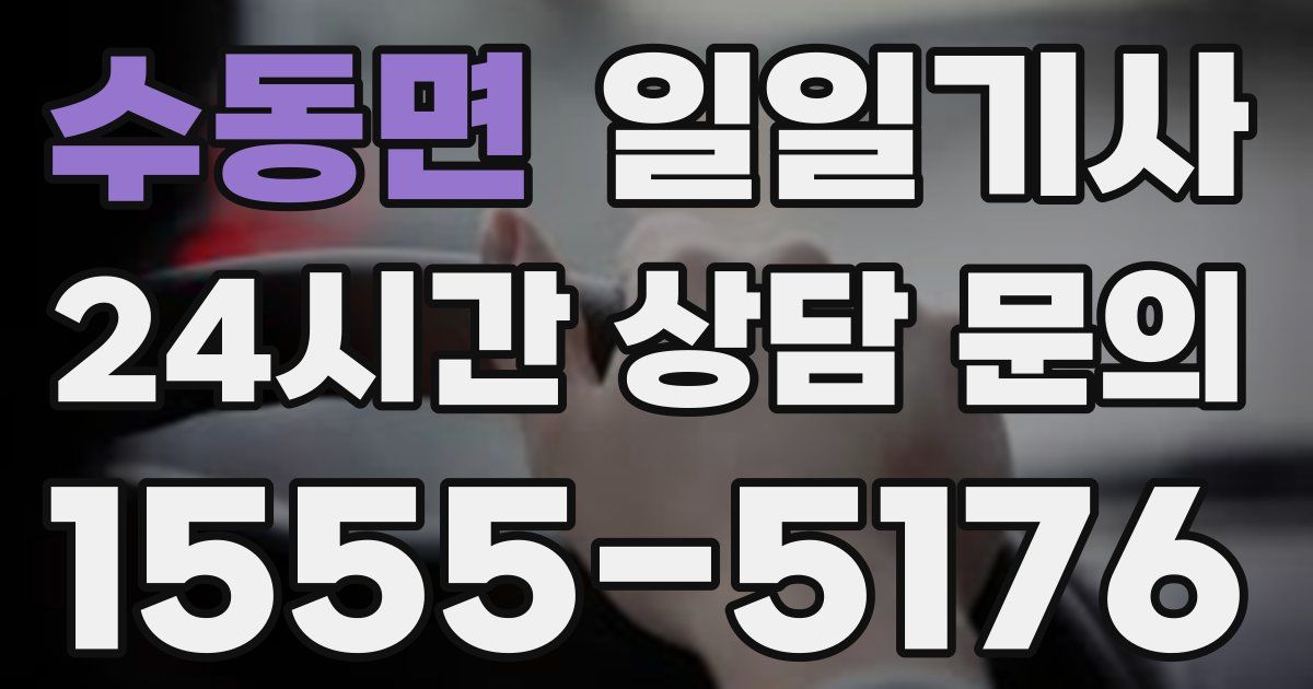 일일대리기사