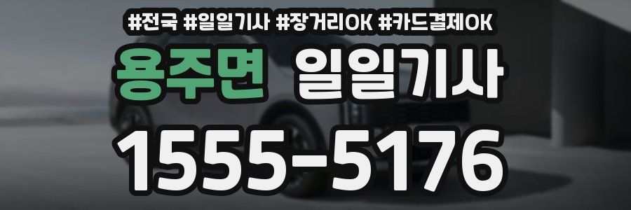 용주면 일일기사