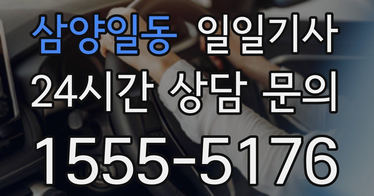 일일대리기사