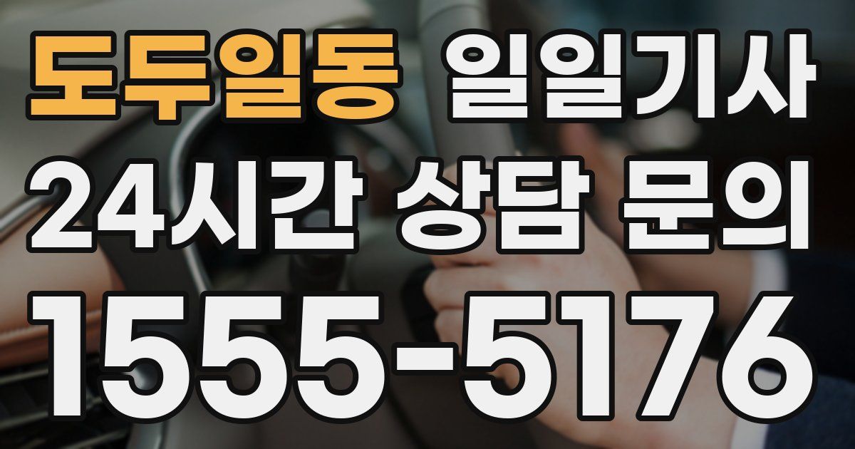일일대리기사