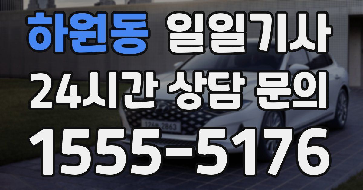 일일대리기사