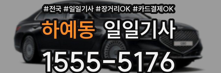 하예동 일일기사
