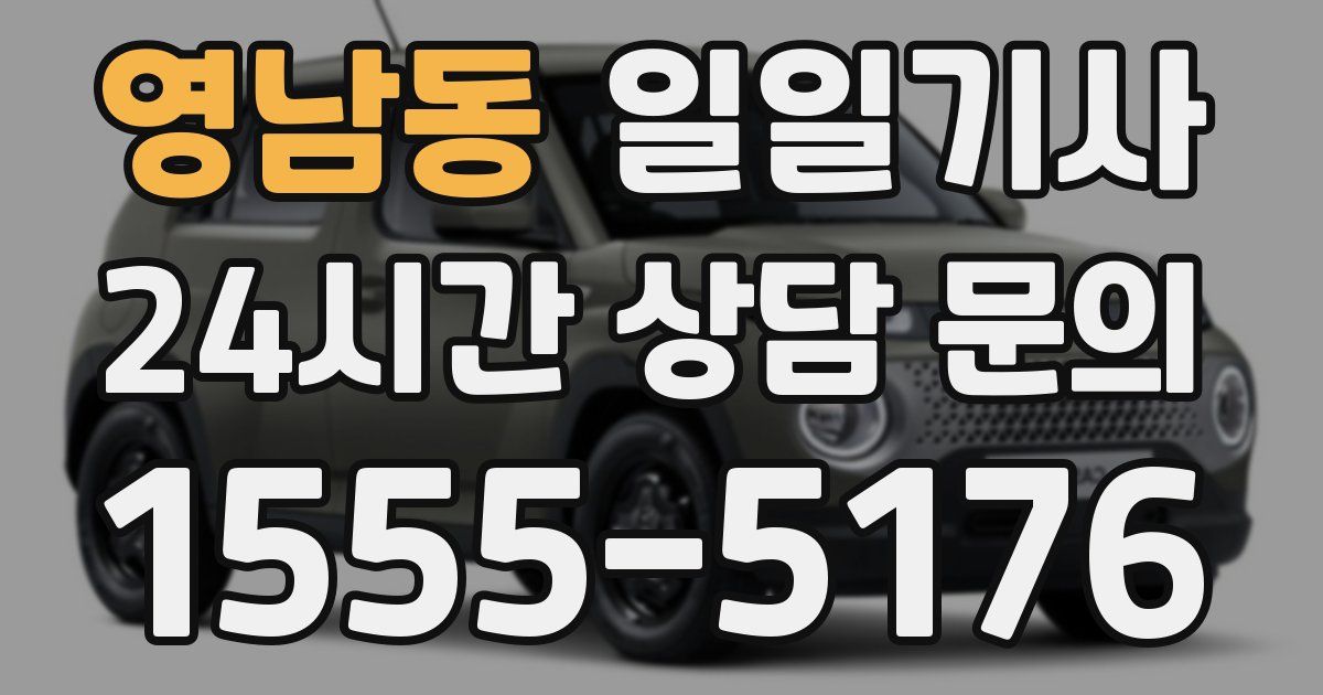 일일대리기사