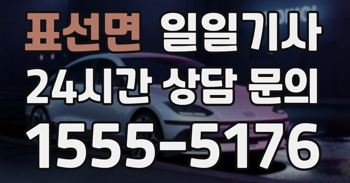 일일대리기사