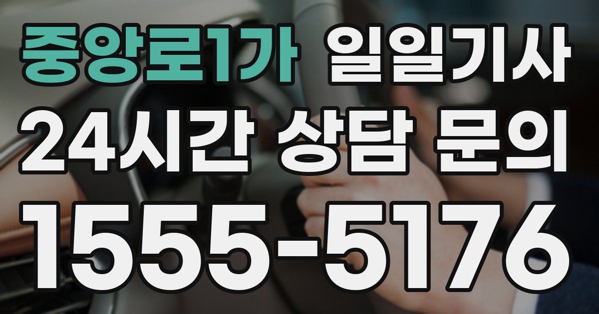 일일대리기사