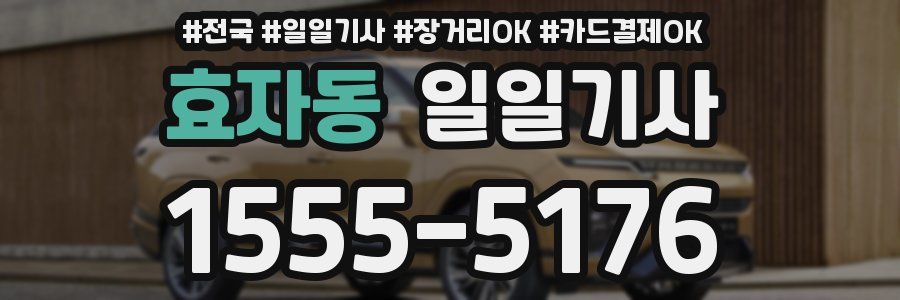 효자동 일일기사