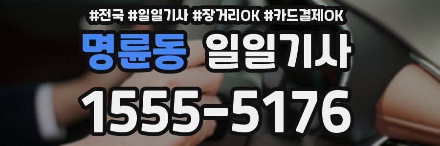 명륜동 일일기사