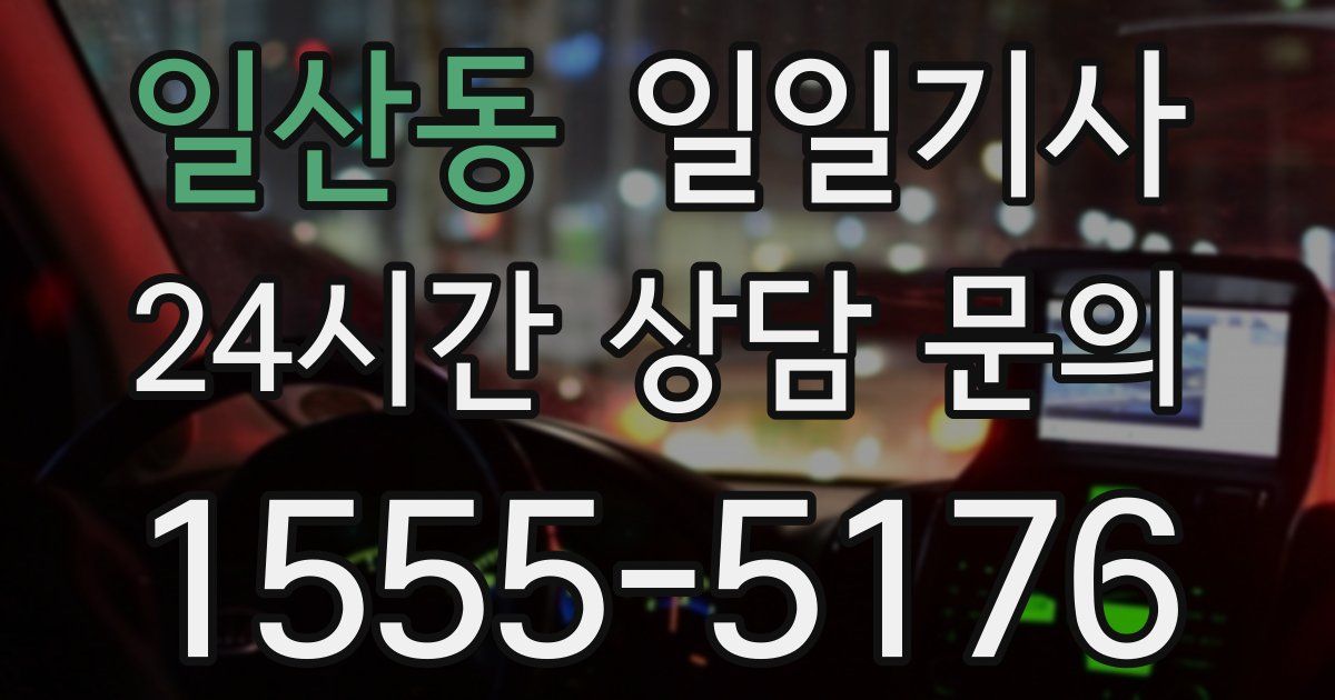 일일대리기사