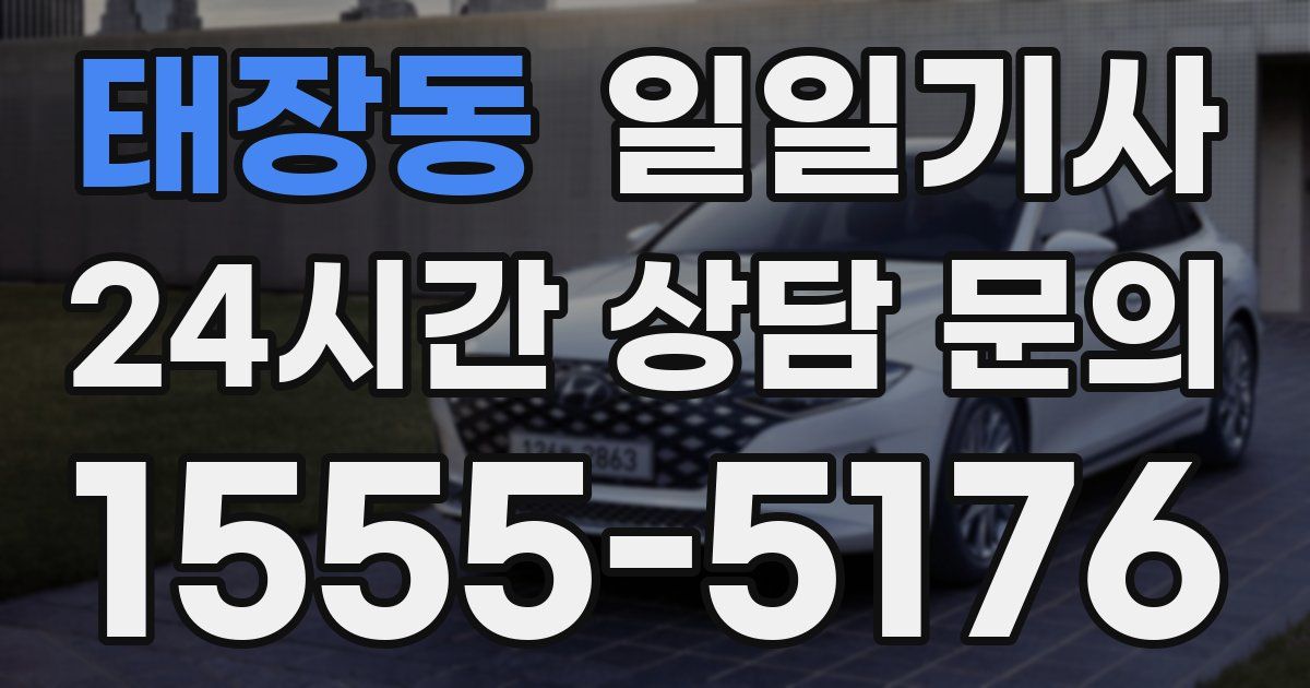 일일대리기사