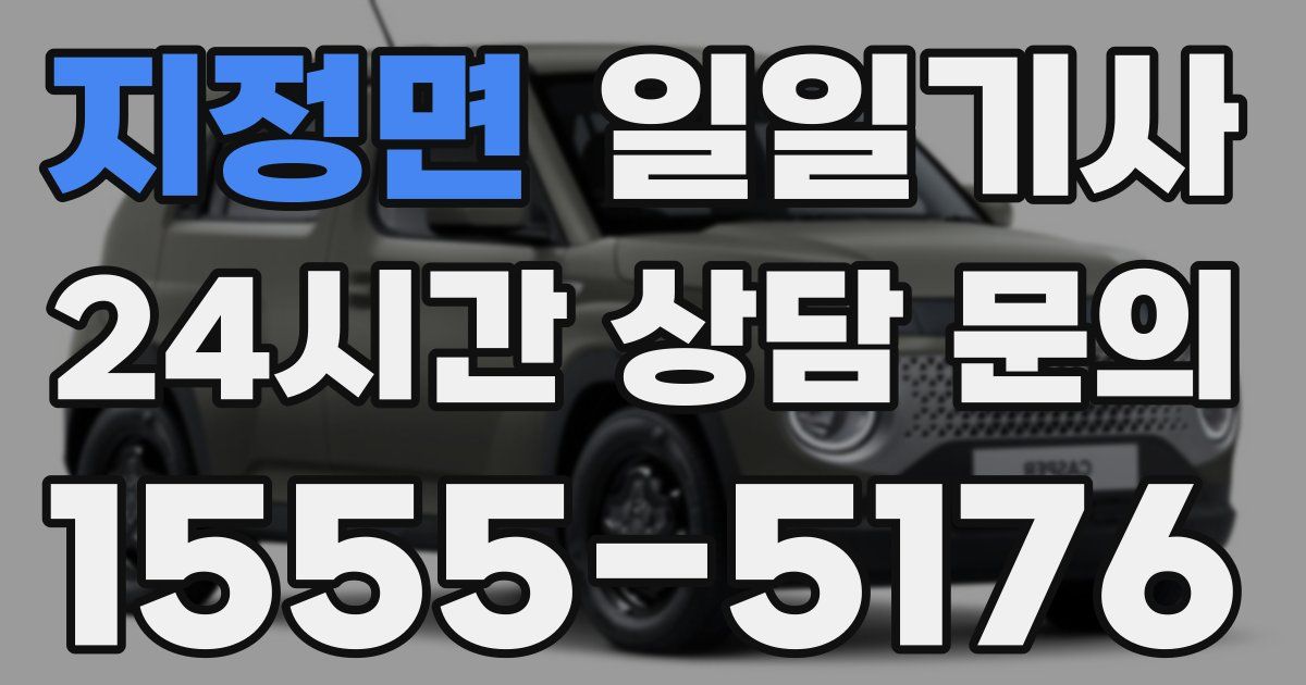 일일대리기사