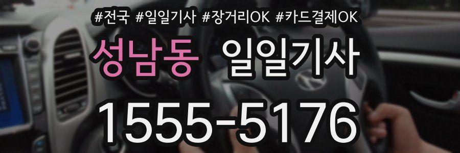 성남동 일일기사