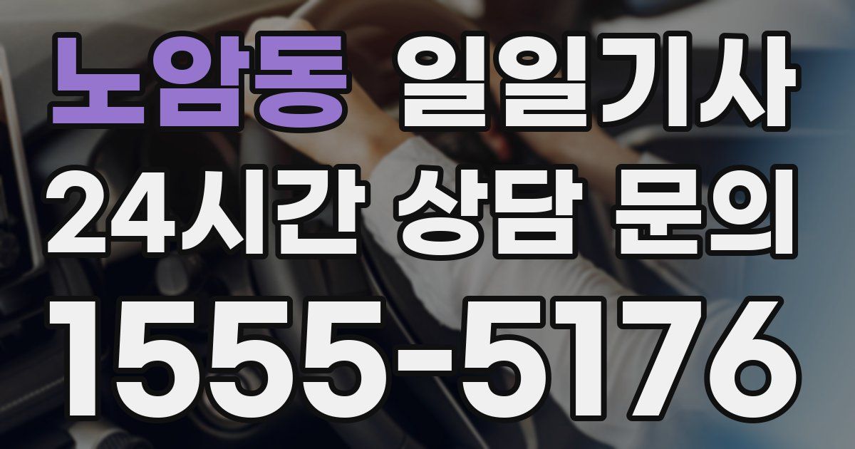 일일대리기사