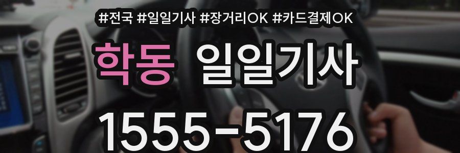 학동 일일기사