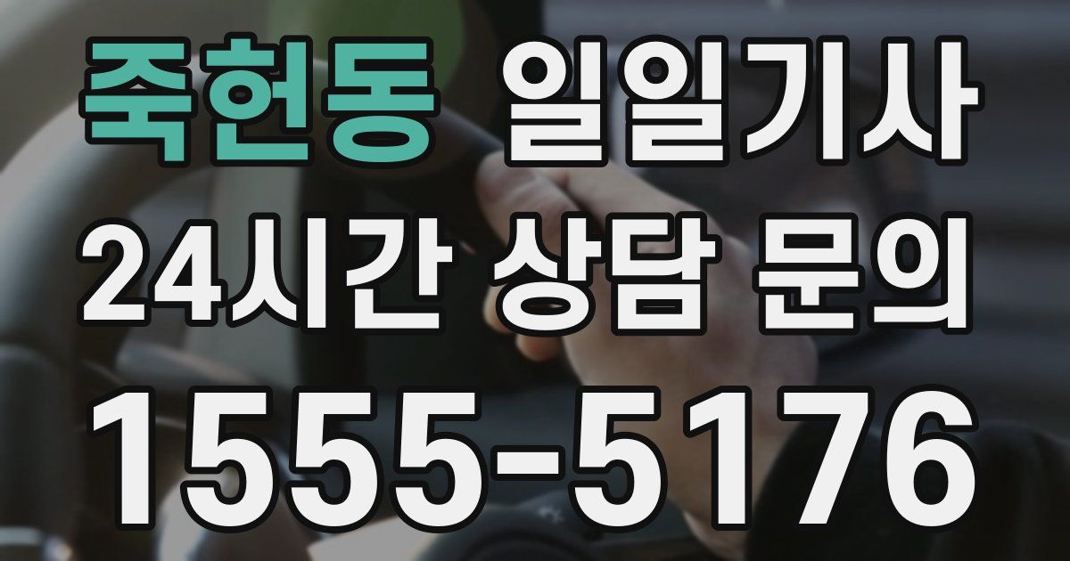 일일대리기사