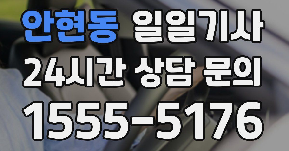 일일대리기사