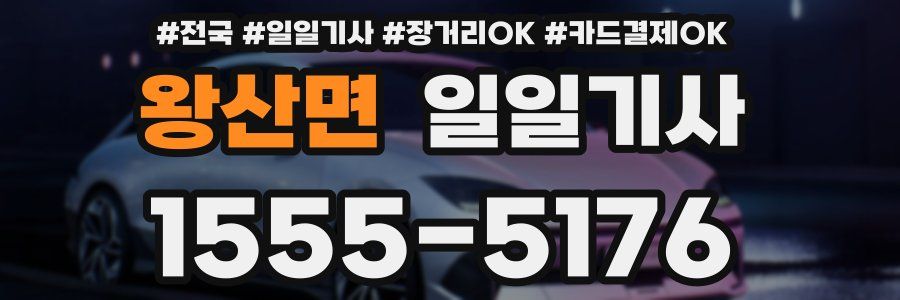 왕산면 일일기사