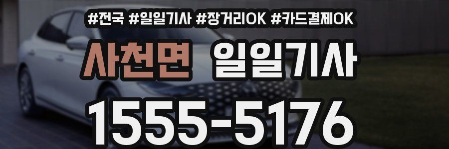 사천면 일일기사