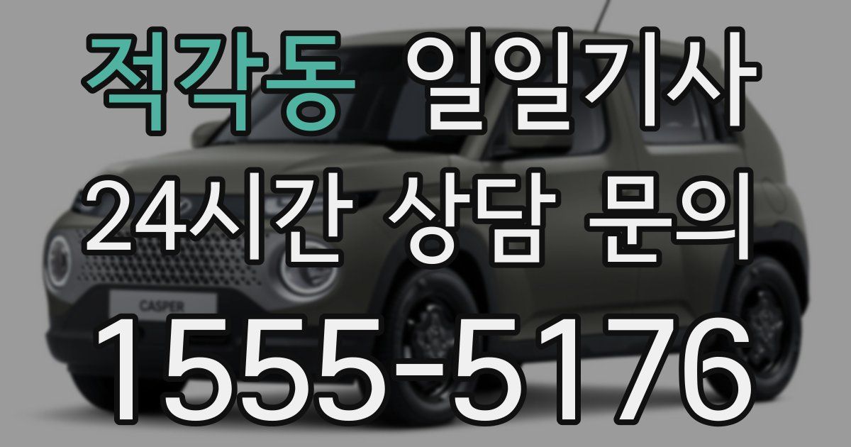 일일대리기사