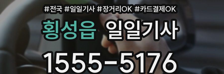 횡성읍 일일기사