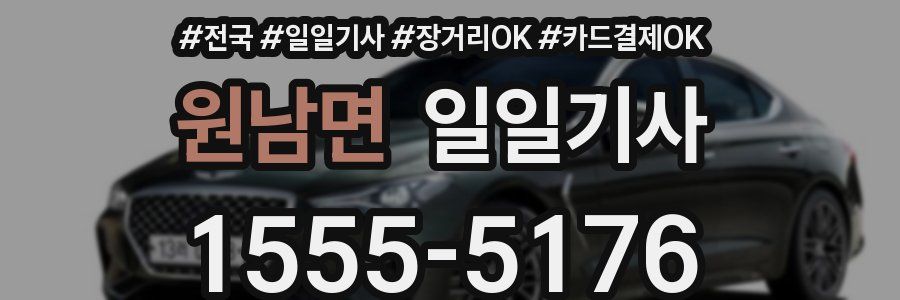 원남면 일일기사