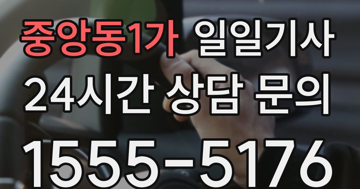 일일대리기사