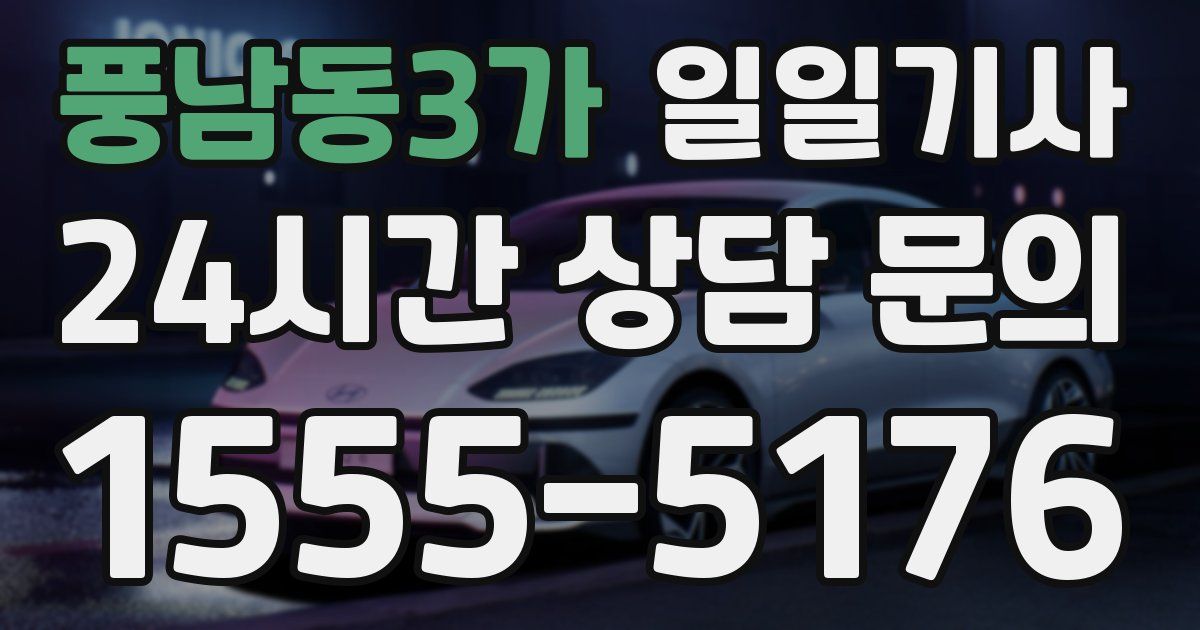 일일대리기사