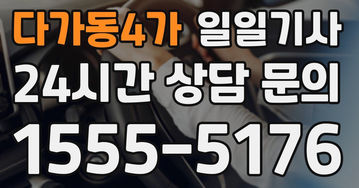 일일대리기사