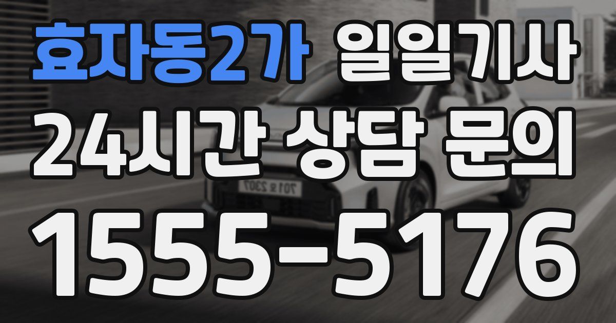 일일대리기사