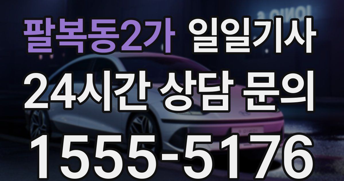 일일대리기사