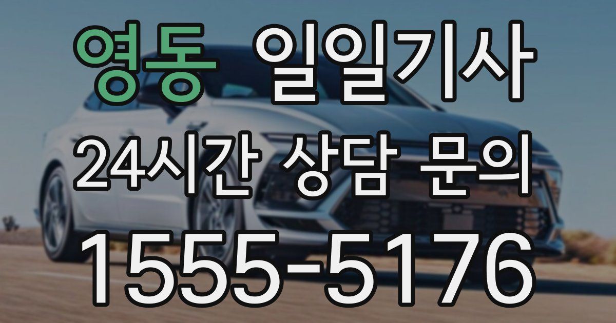 일일대리기사