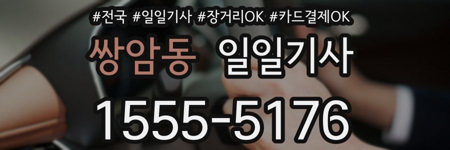 쌍암동 일일기사