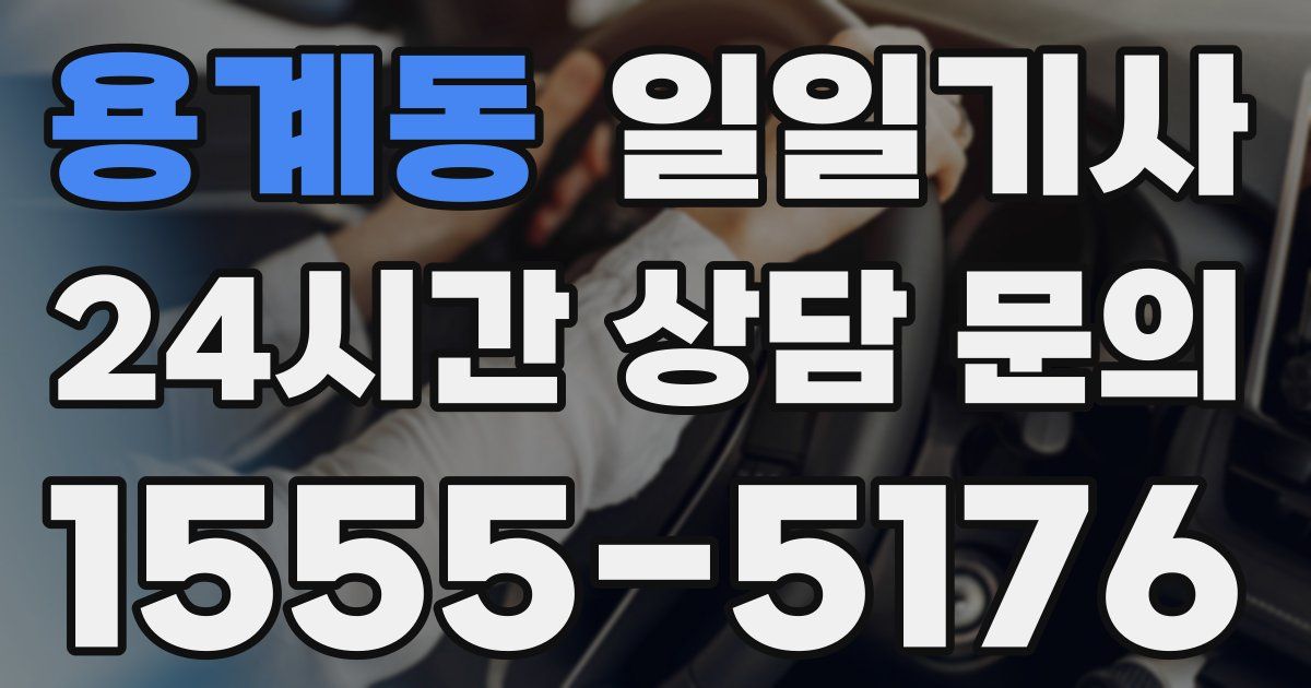 일일대리기사