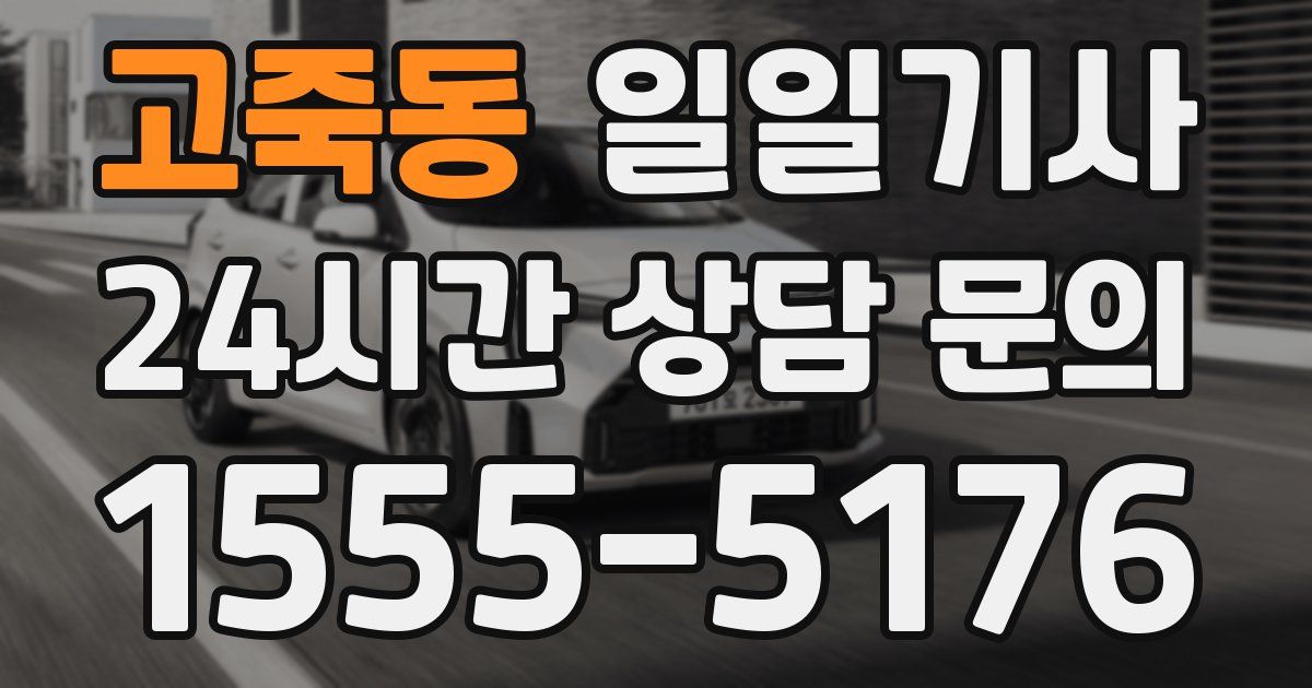 일일대리기사