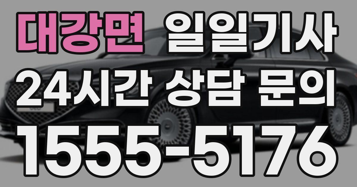 일일대리기사