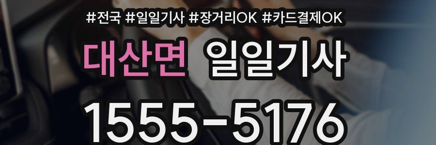 대산면 일일기사