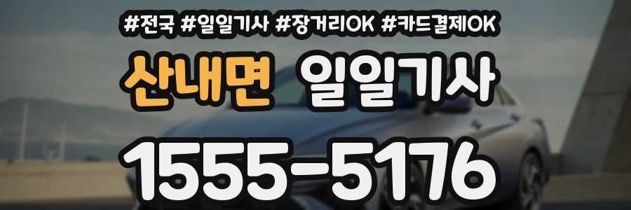 산내면 일일기사