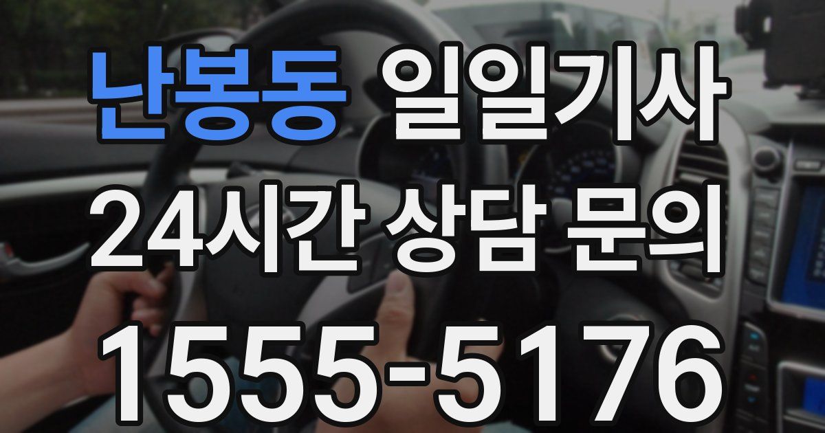 일일대리기사