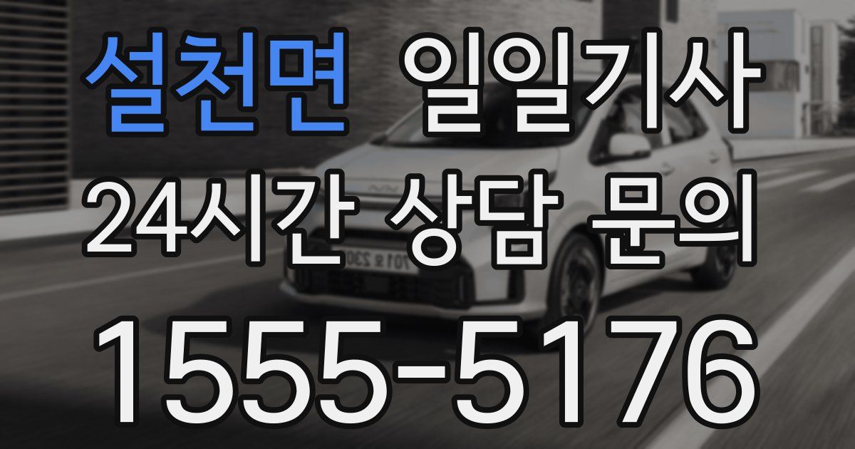 일일대리기사