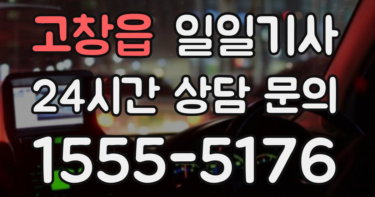 일일대리기사