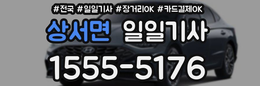 상서면 일일기사