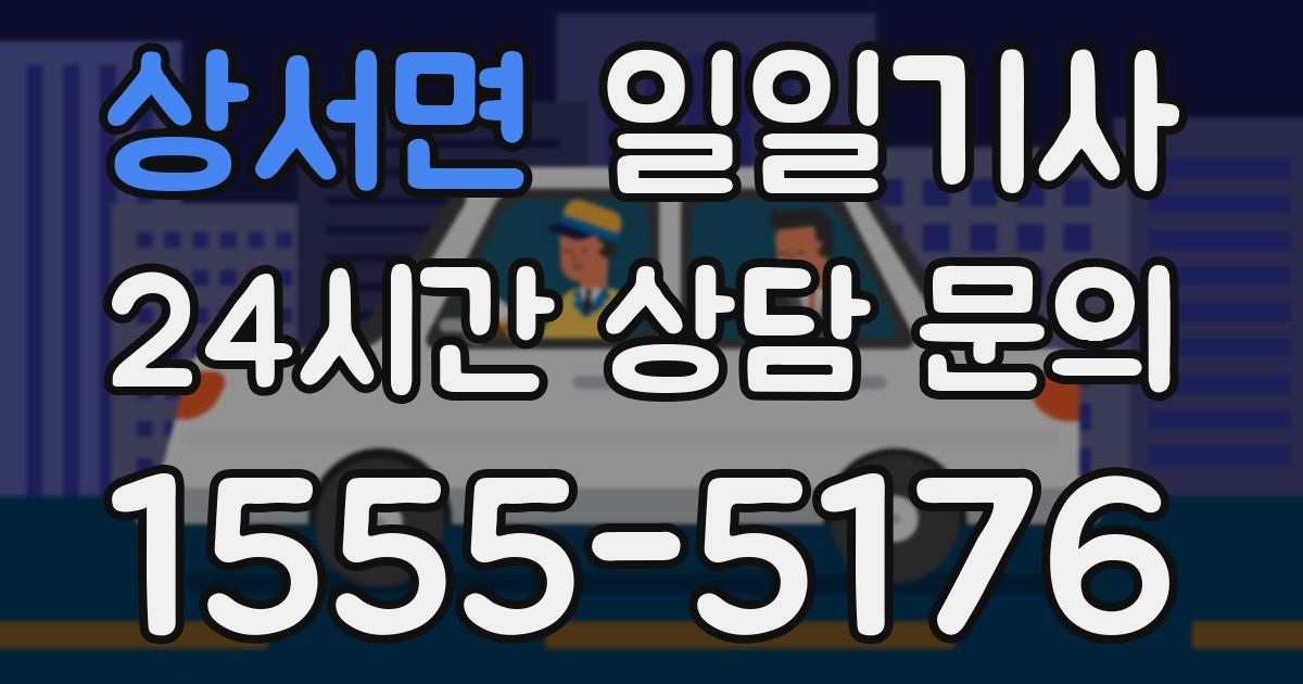 일일대리기사
