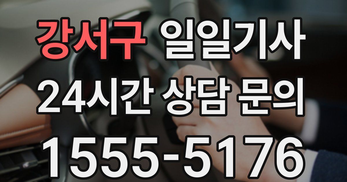 일일대리기사